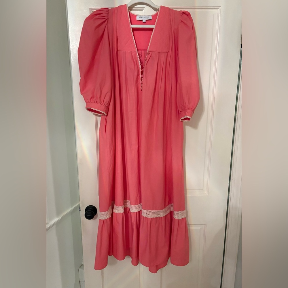 Hunter Bell Coral Bowen Dress
